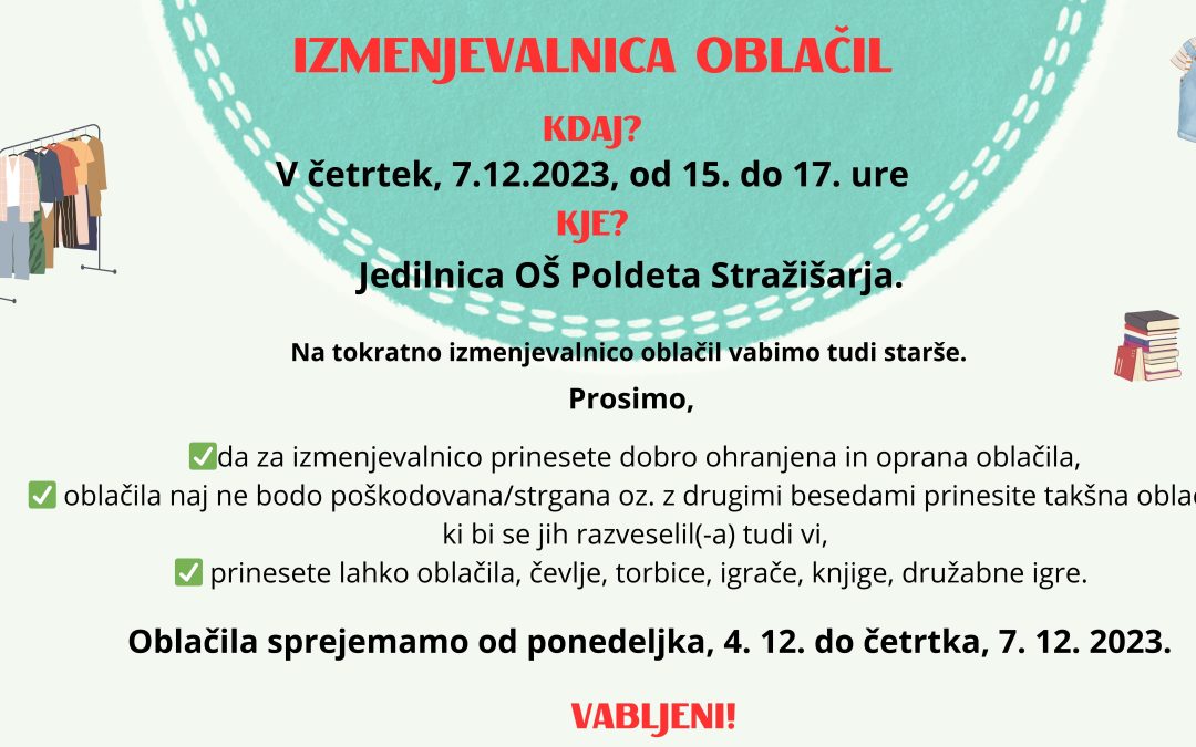 Izmenjevalnica oblačil