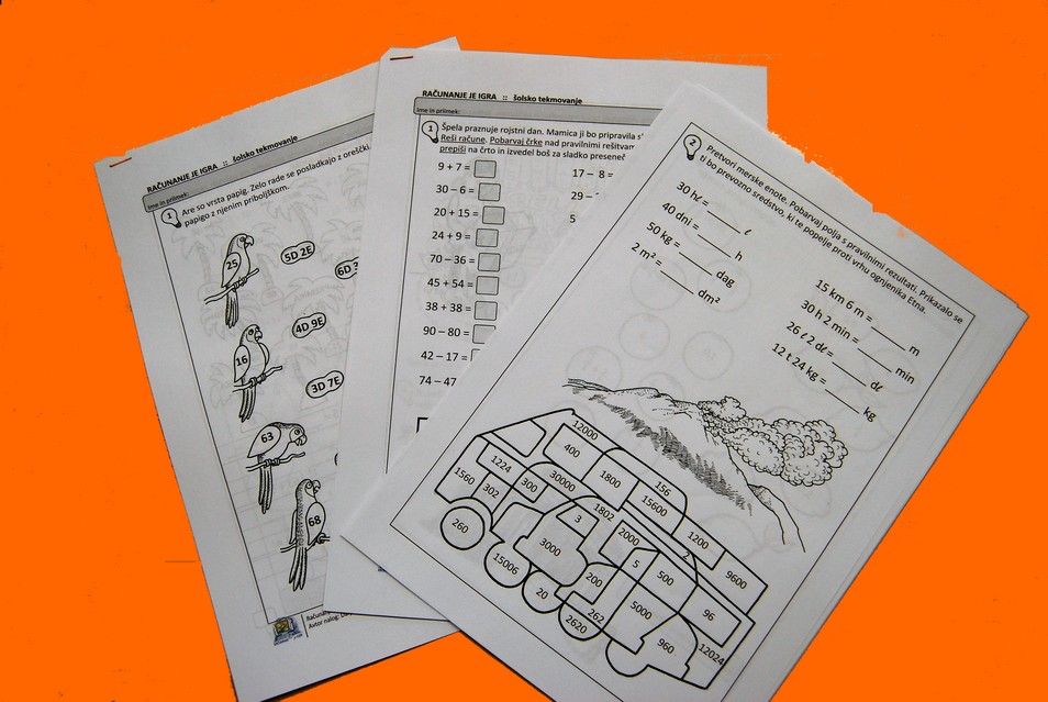 Matematično tekmovanje “RAČUNANJE JE IGRA”