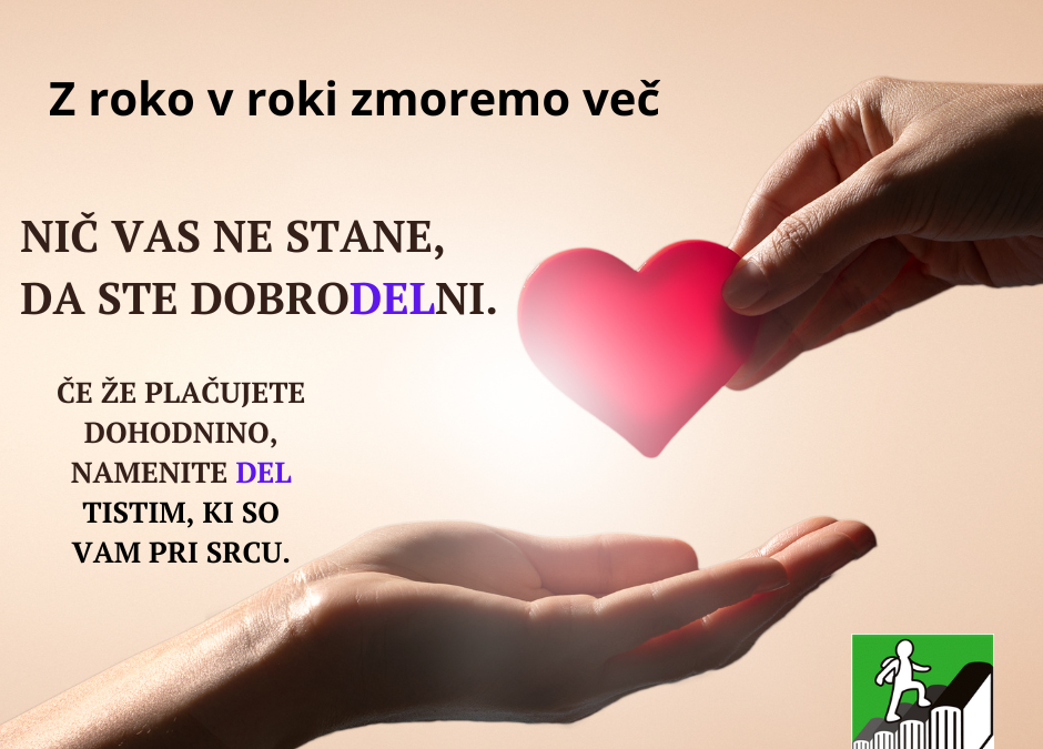 NIČ VAS NE STANE, DA STE DOBRODELNI