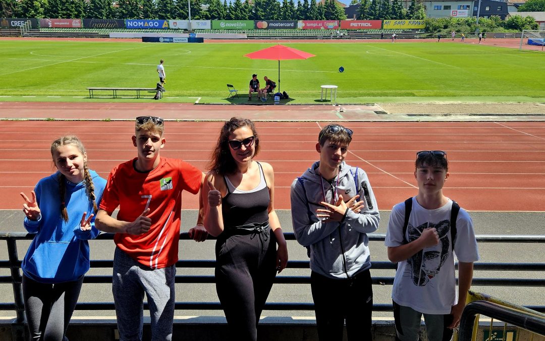 Ponosni na dosežke učencev na državnem tekmovanju v atletiki za OŠPP